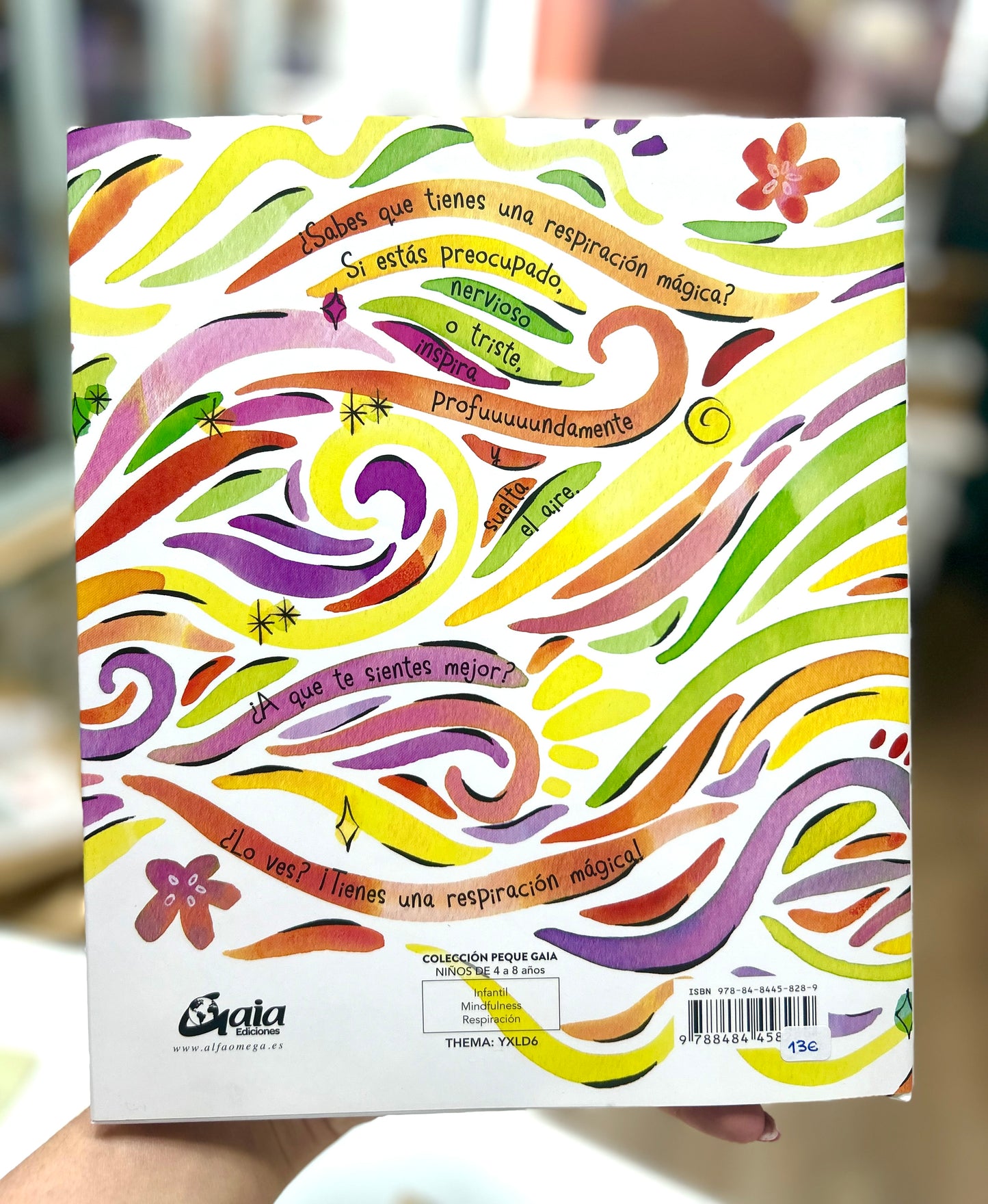 Libro infantil Tu respiración mágica