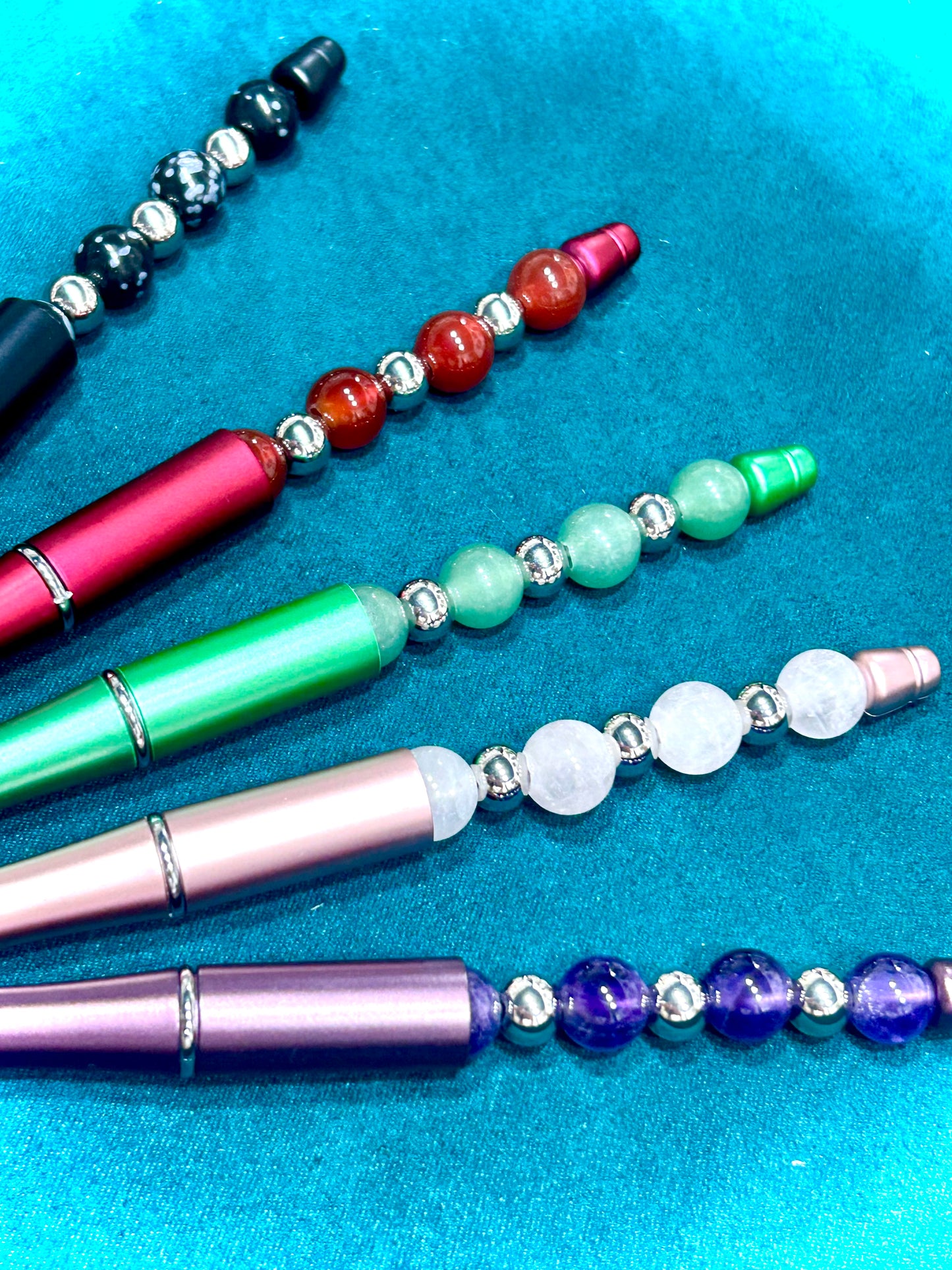 Bolígrafos de minerales