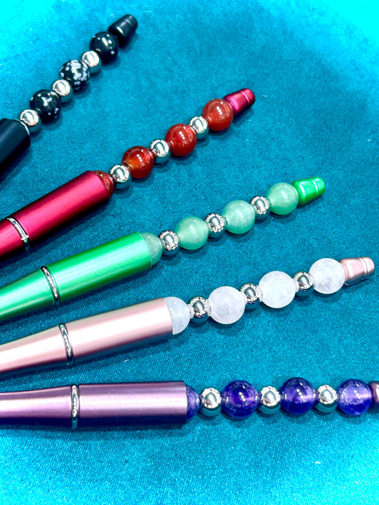 Bolígrafos de minerales