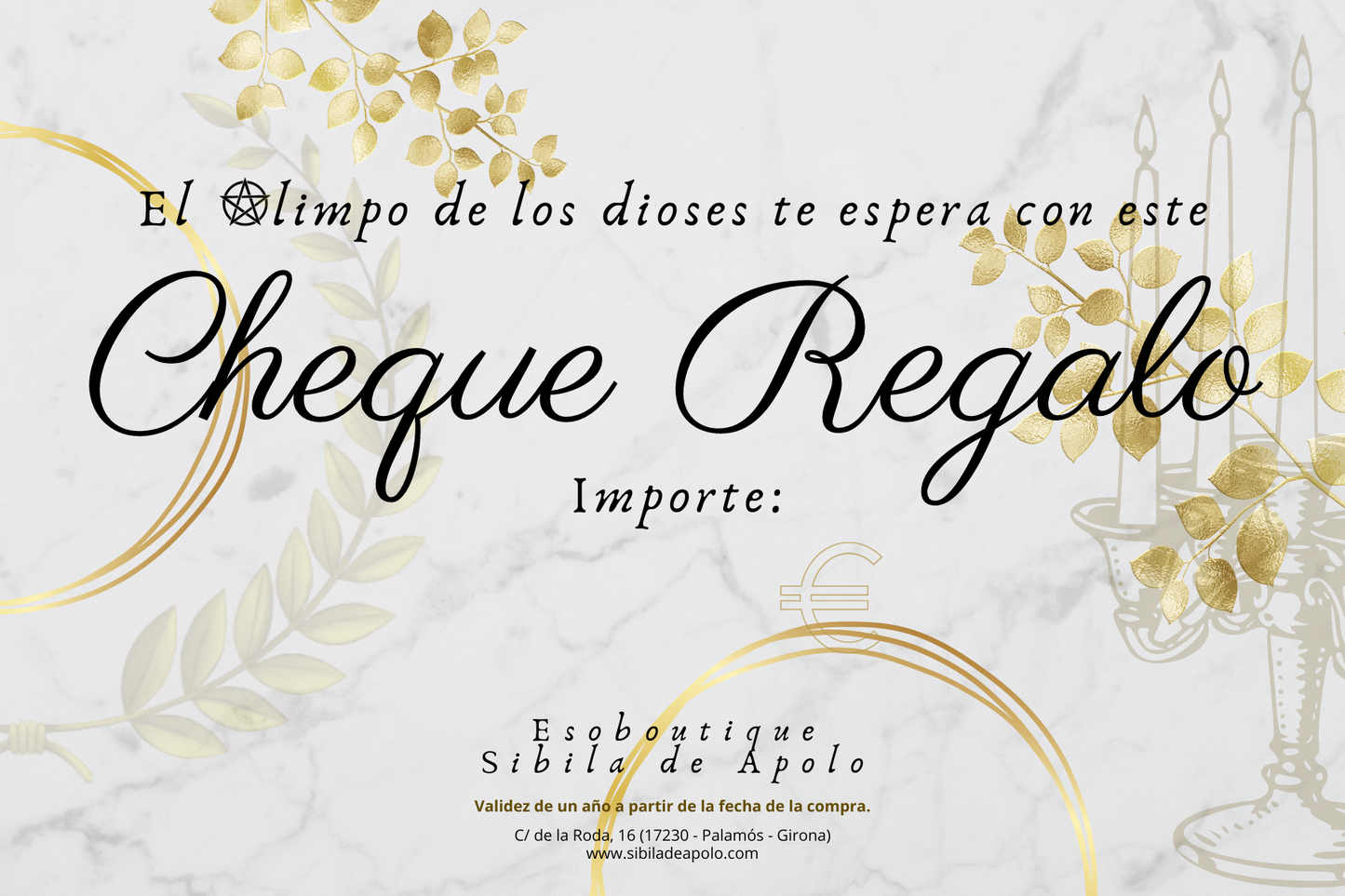 Cheque REGALO