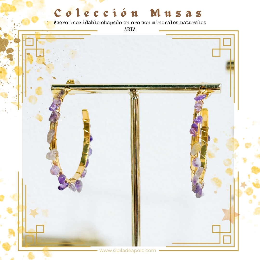 Pendientes Aria