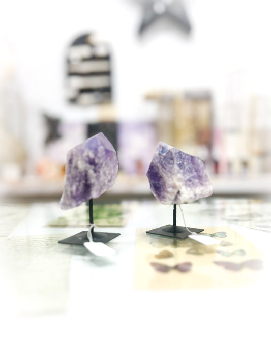 Punta de Amatista con soporte