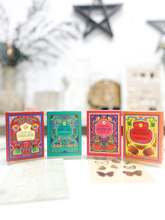 Incienso en cono Golden India