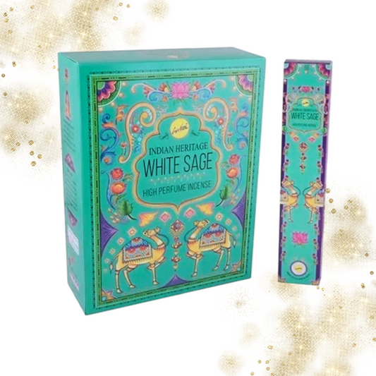 Incienso Indian Heritage Salvia Blanca