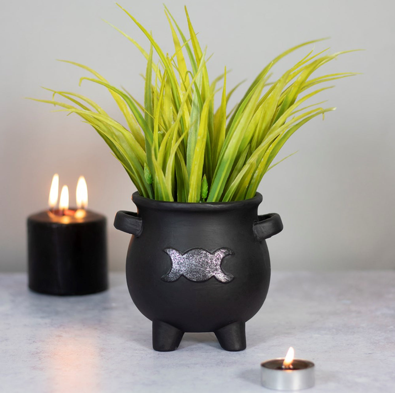 Macetero Triple Luna