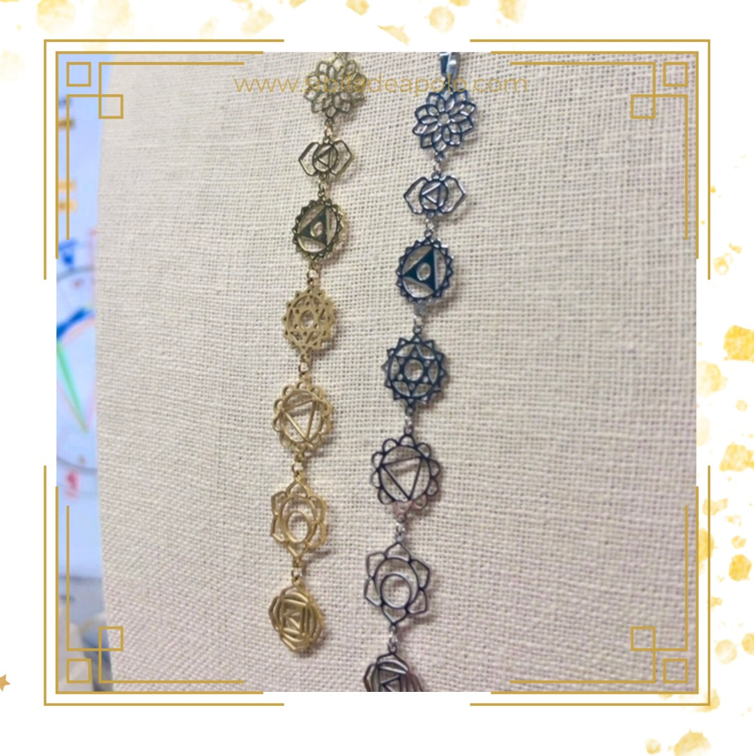Collar 7 chakras