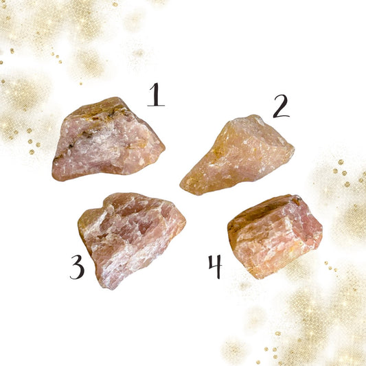 Cuarzo Rosa en bruto