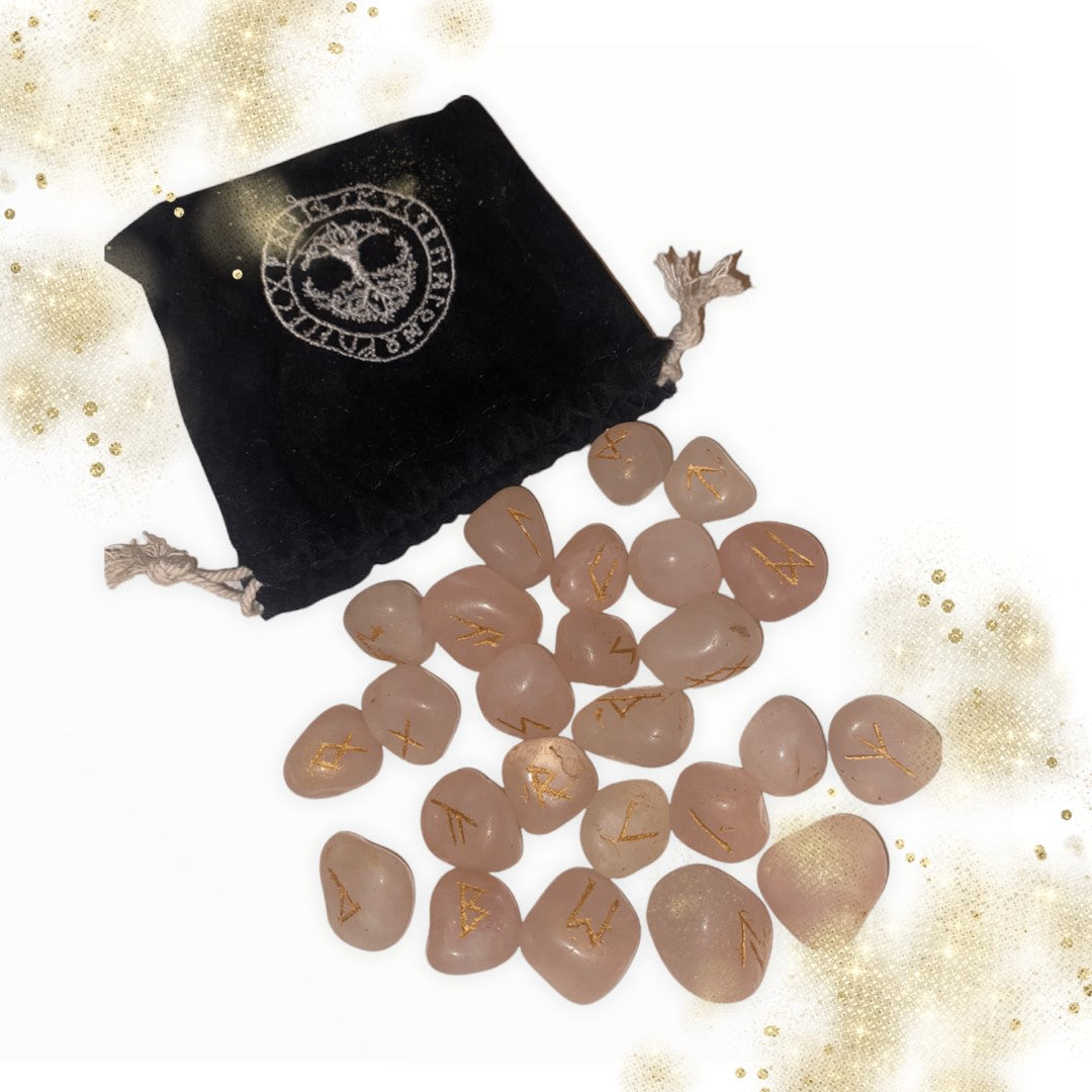 Runas de Cuarzo Rosa