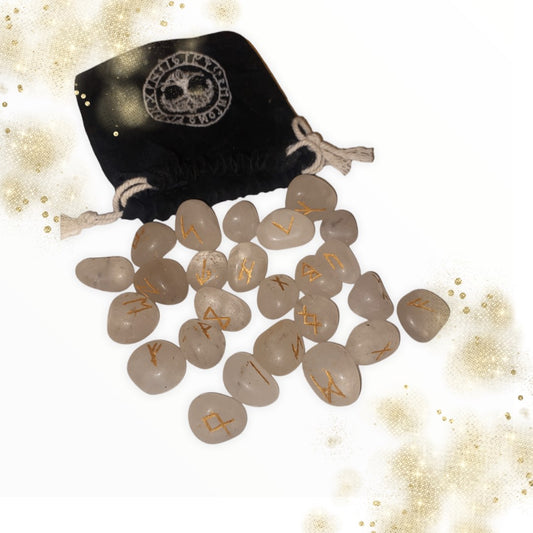 Runas de Cuarzo Blanco