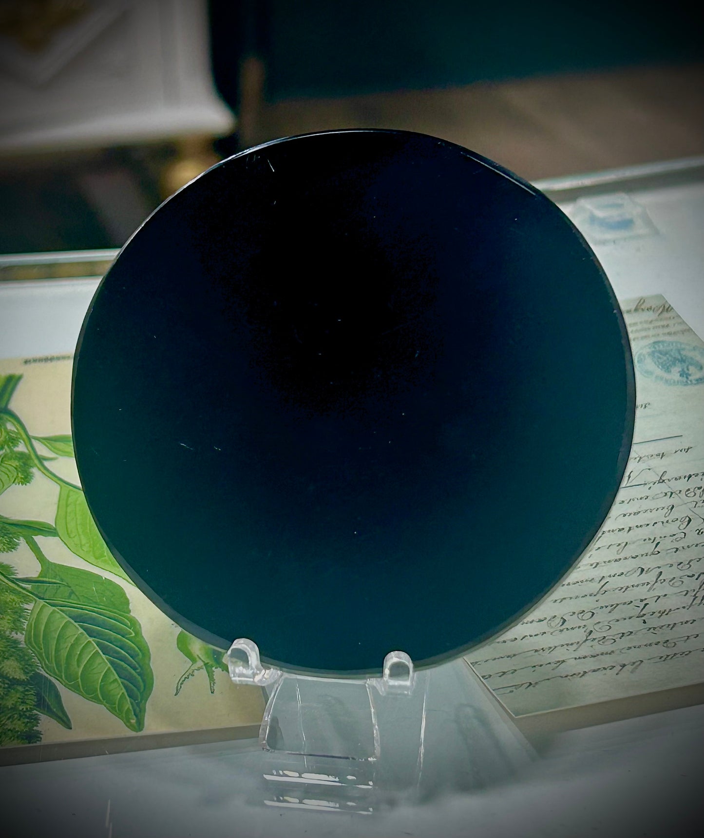 Espejo de Obsidiana 10cm