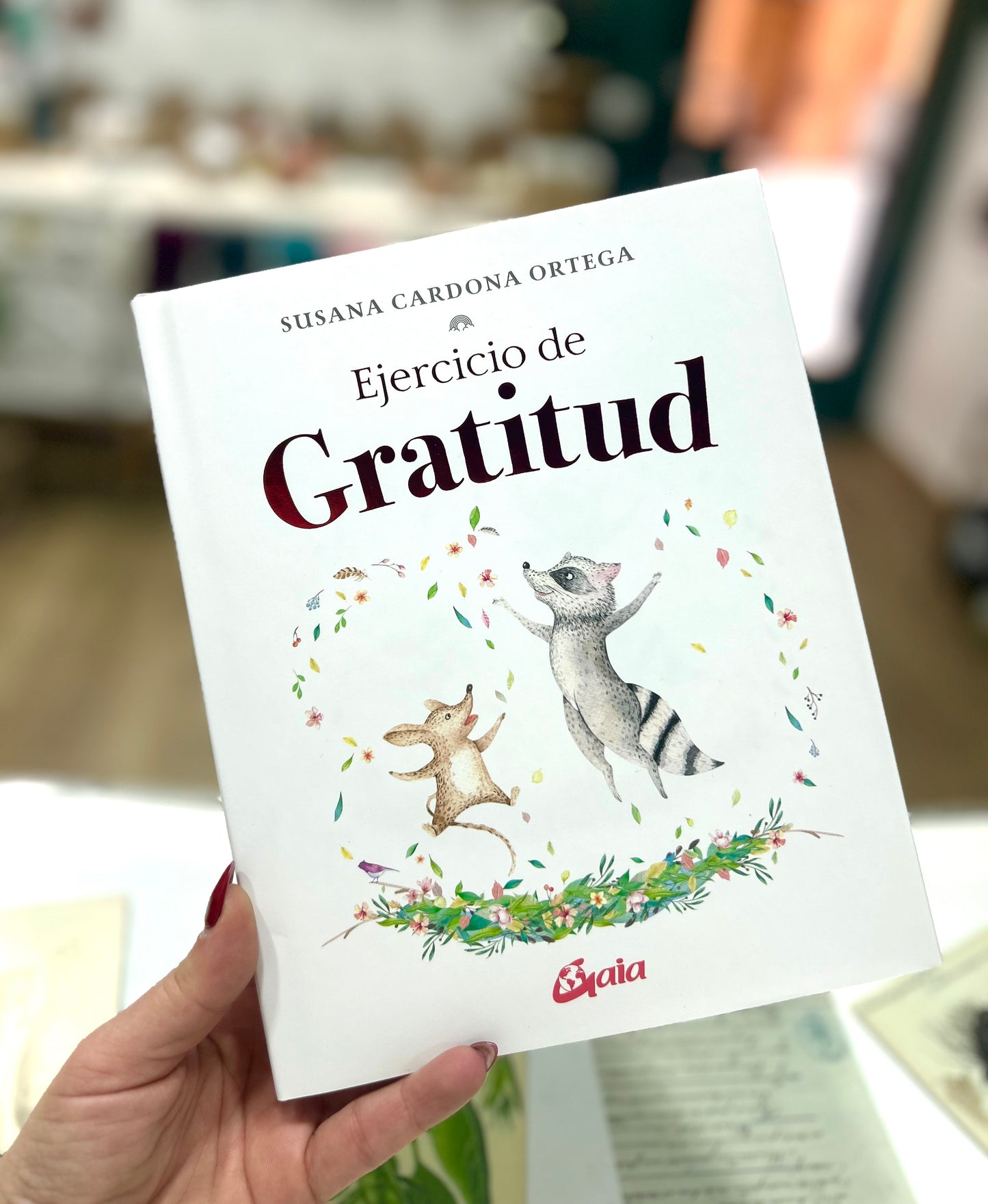 Libro infantil Ejercicio de GRATITUD