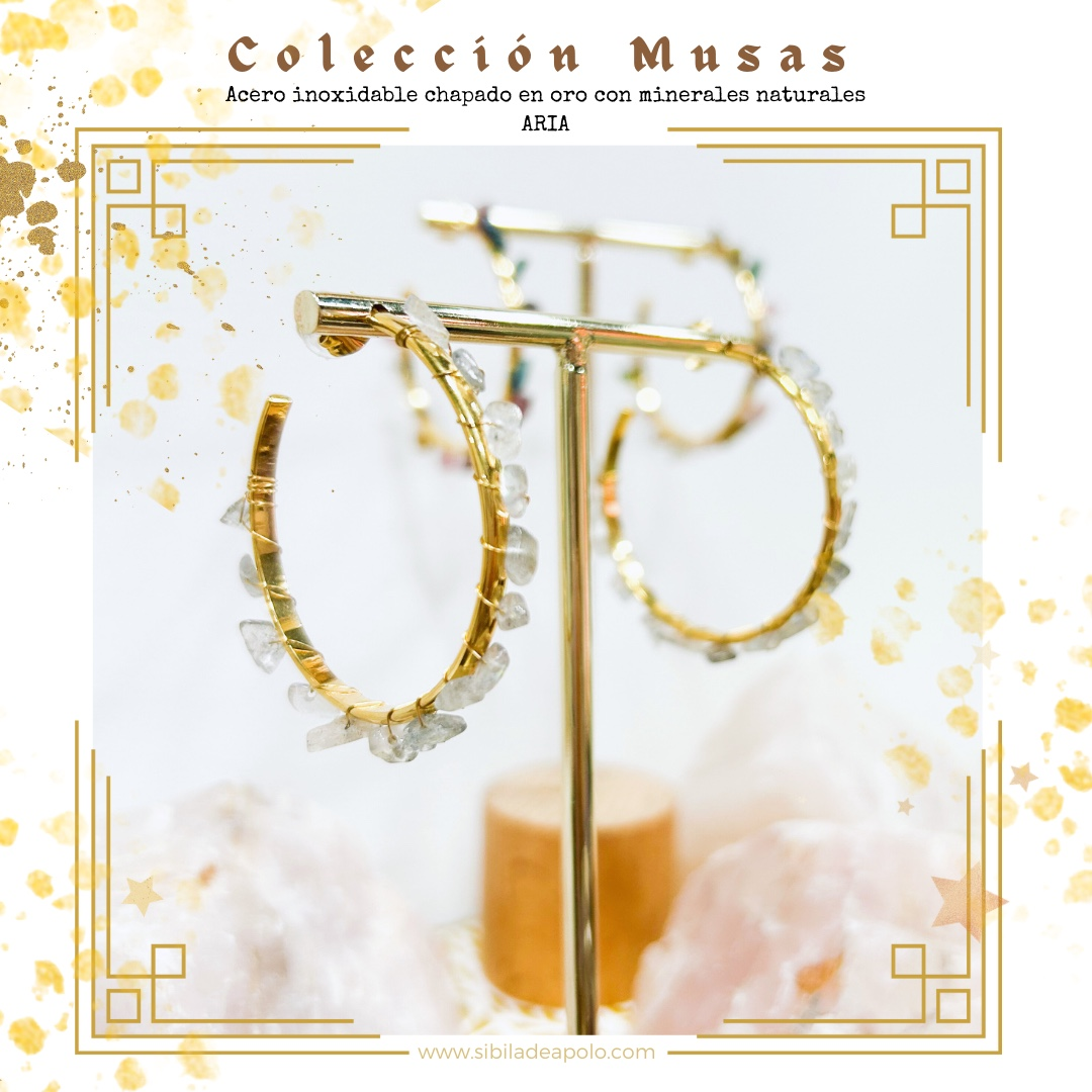 Pendientes Aria