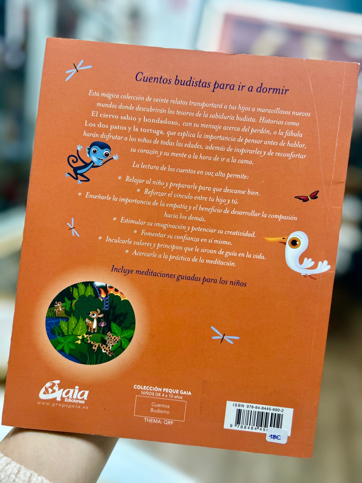 Libro Infantil Cuentos Budistas para ir a dormir