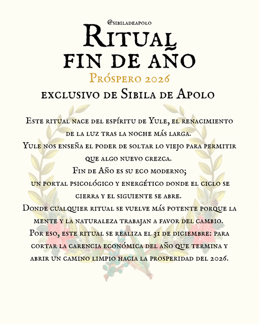 Ritual Fin de Año 2025-2026